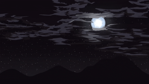 full moon dusk GIF by South Park 