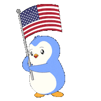 Donald Trump Crypto Sticker by Pudgy Penguins