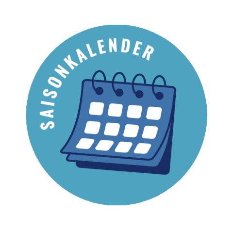 Kalender Sticker by BAD ISCHLER