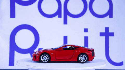 paparulit die-cast model GIF