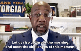Raphael Warnock GIF by GIPHY News