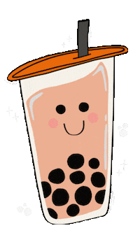 Milk Tea Drink Sticker