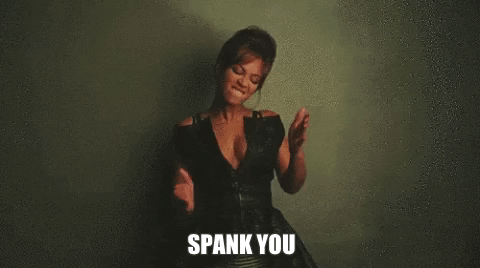 spanks spank you GIF by chuber channel