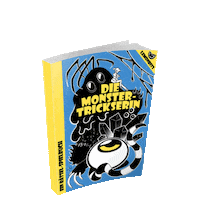 Monster Lesen Sticker by Lemonbits