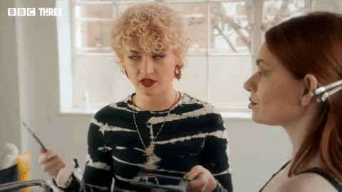 Make-Up Beauty GIF by BBC Three
