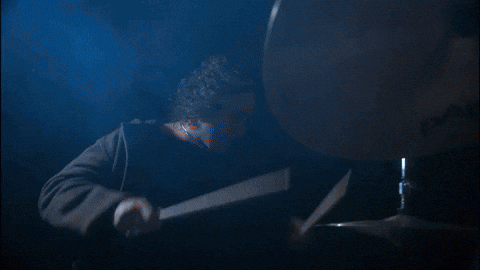 Dark Drumming GIF by Porter Bliquez