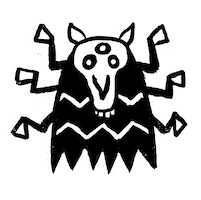 HIISI beer horse craft beer characters Sticker