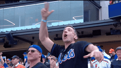 Baseball Dancing GIF by New York Mets