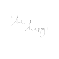 emiart love happy motivation lettering Sticker