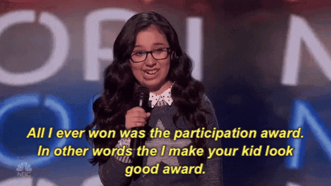 All I Ever Won Was The Participation Award GIF by America's Got Talent
