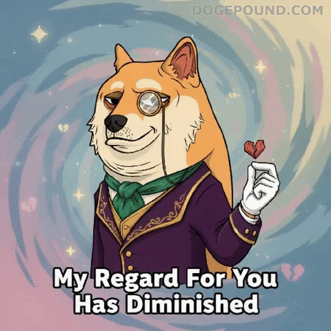 Disappointed Over It GIF by Doge Pound