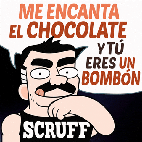 Chocolate Scrufflatino GIF by SCRUFF