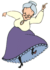 graphics grandma STICKER