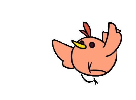 Happy Bird Sticker