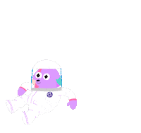 Dog Space Sticker