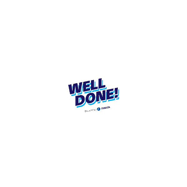 Great Job Bravo Sticker by Zurich Insurance Company Ltd