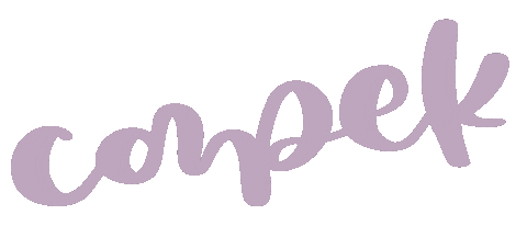 Tired Lettering Sticker