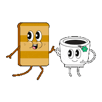 Coffee Toast Sticker by Singapore Chinese Cultural Centre