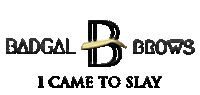 Badgal Brows Sticker by Laurac Brows