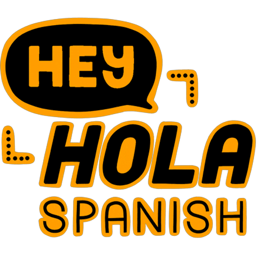 Heyholaspanish logo travel learning spanish Sticker