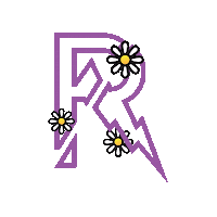 Los Angeles Daisy Sticker by RYTU_