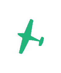 Airplane Sticker by icom.museum