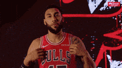Chicago Bulls Valentine GIF by NBC Sports Chicago