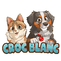 sagamelle chat major chien suri Sticker