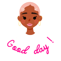 Good Day Hello Sticker