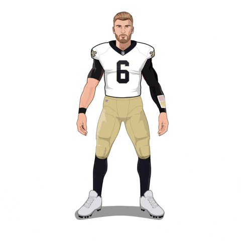 New Orleans Saints Football GIF by Panini America