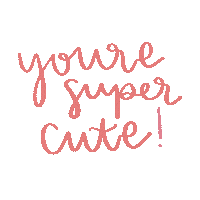 Cutie Youre Cute Sticker