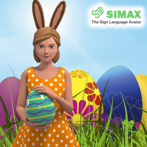 american sign language happy easter GIF by signtime