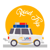 work&travel car Sticker by Universal Student Exchange