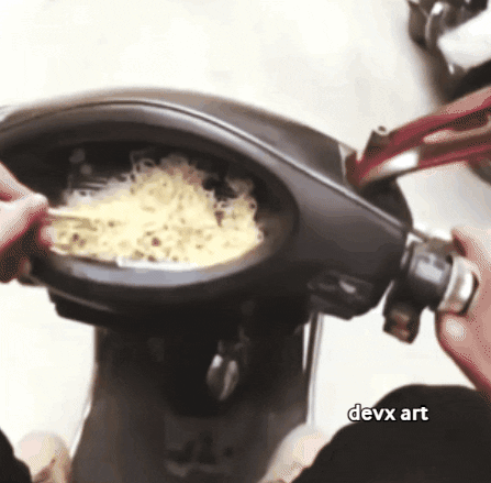 Instant Noodles Motorcycle GIF by DevX Art