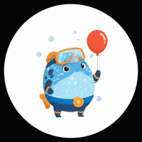 Pufferfish Scienceforkids GIF by Wunderkind_Spiele
