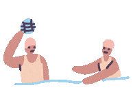 Water Polo Sport Sticker by Sara Maese