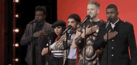 pentatonix a not so silent night GIF by NBC