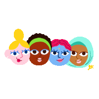 Girl Woman Sticker by Lavilletlesnuages