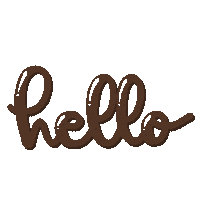 Cat Hello Sticker