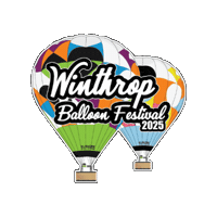 Hot Air Balloon Sticker by Seattle Ballooning