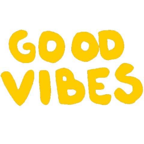 happy good vibes Sticker