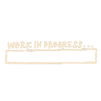 Working Work In Progress Sticker