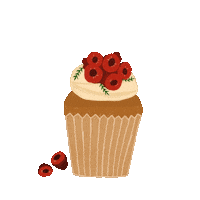 Letablierdechloe muffin patisserie letablierdechloe Sticker