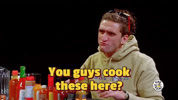 Casey Neistat Hot Ones GIF by First We Feast
