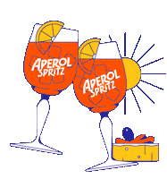 Happy Good Vibes Sticker by AperolSpritzOfficial