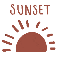 isaleyvablog beach sunset golden boho Sticker