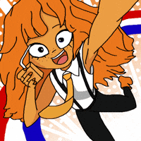 Happy Orange Juice GIF