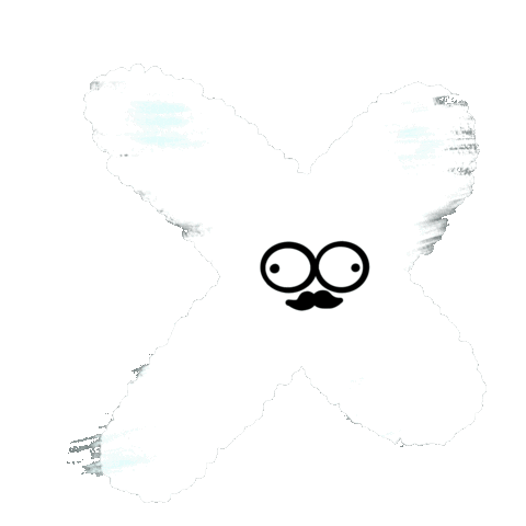 X Alphabet Sticker
