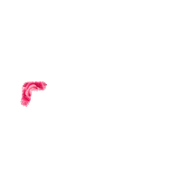 cr8vflow rose sorority slg pink rose Sticker