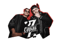 7copas bujo antonini 7copas setecopas Sticker